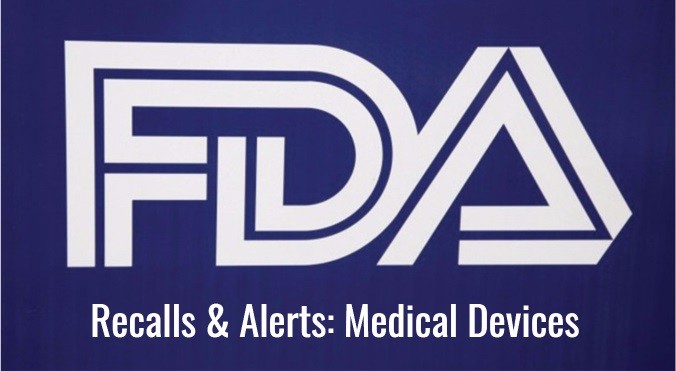 medical device recalls fda